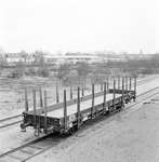 167462 Afbeelding van de rongenwagen 0184 333 0 497-1 (type Kbs) van de N.S. op het terrein van de Hoofdwerkplaats ...